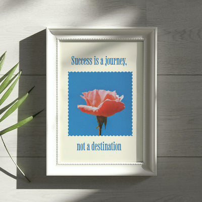 Printable Motivational Digital Wall Art - Flower