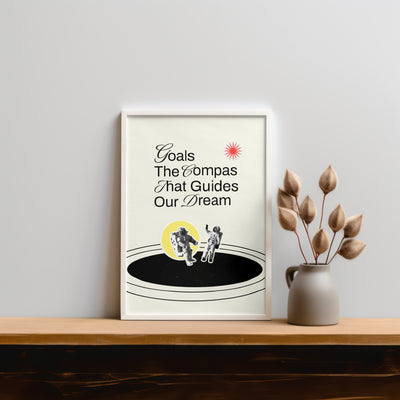 Printable Motivational Digital Wall Art - Cosmo