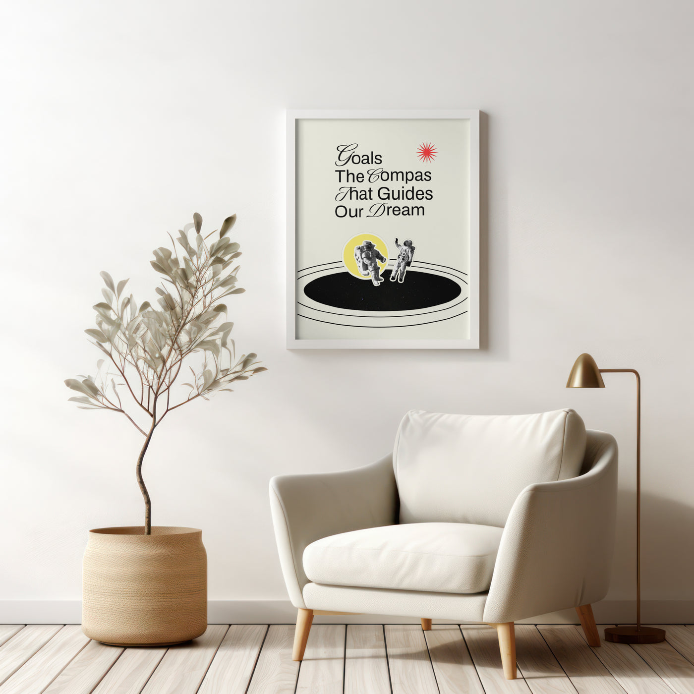 Printable Motivational Digital Wall Art - Cosmo