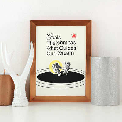 Printable Motivational Digital Wall Art - Cosmo