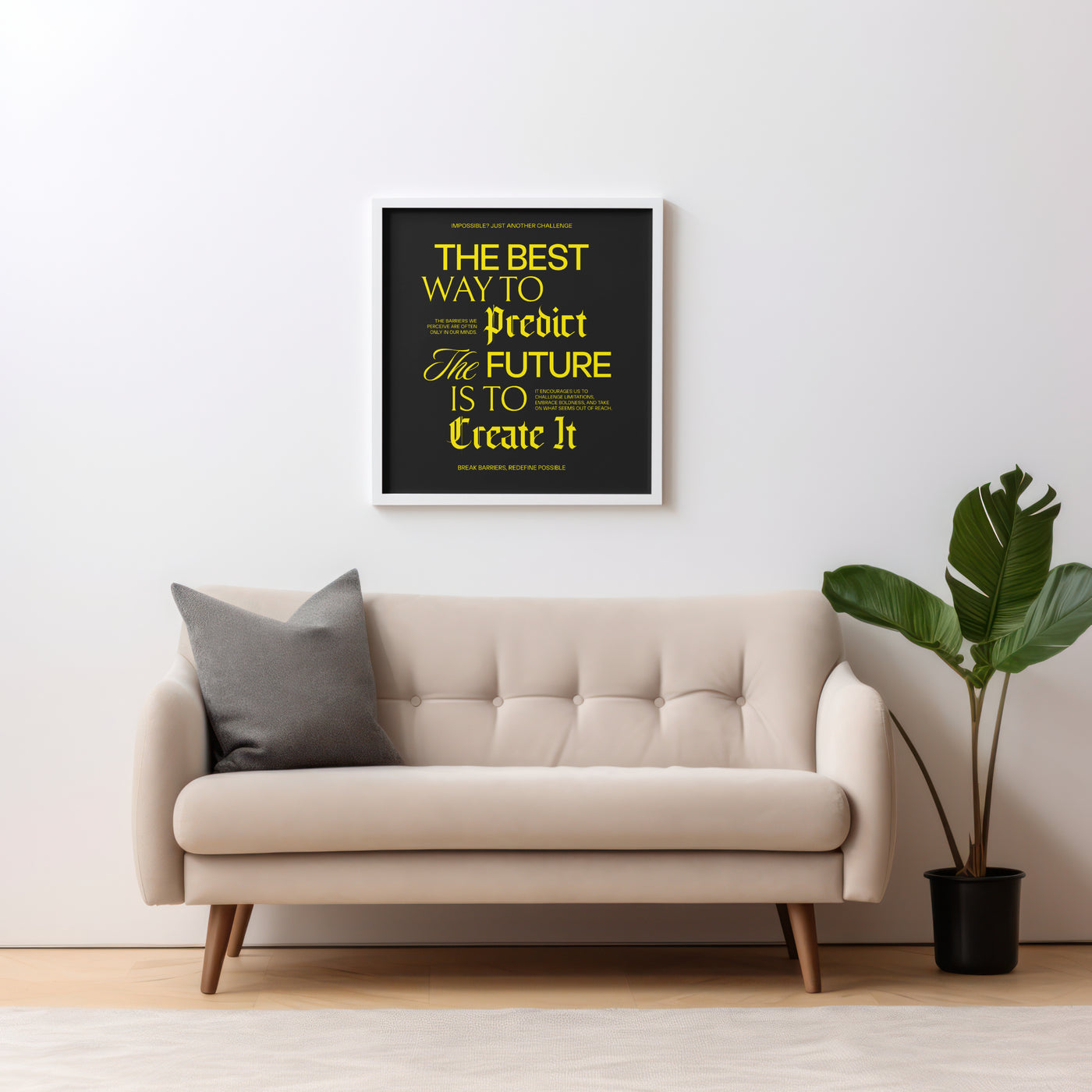 Printable Motivational Digital Wall Art - Future