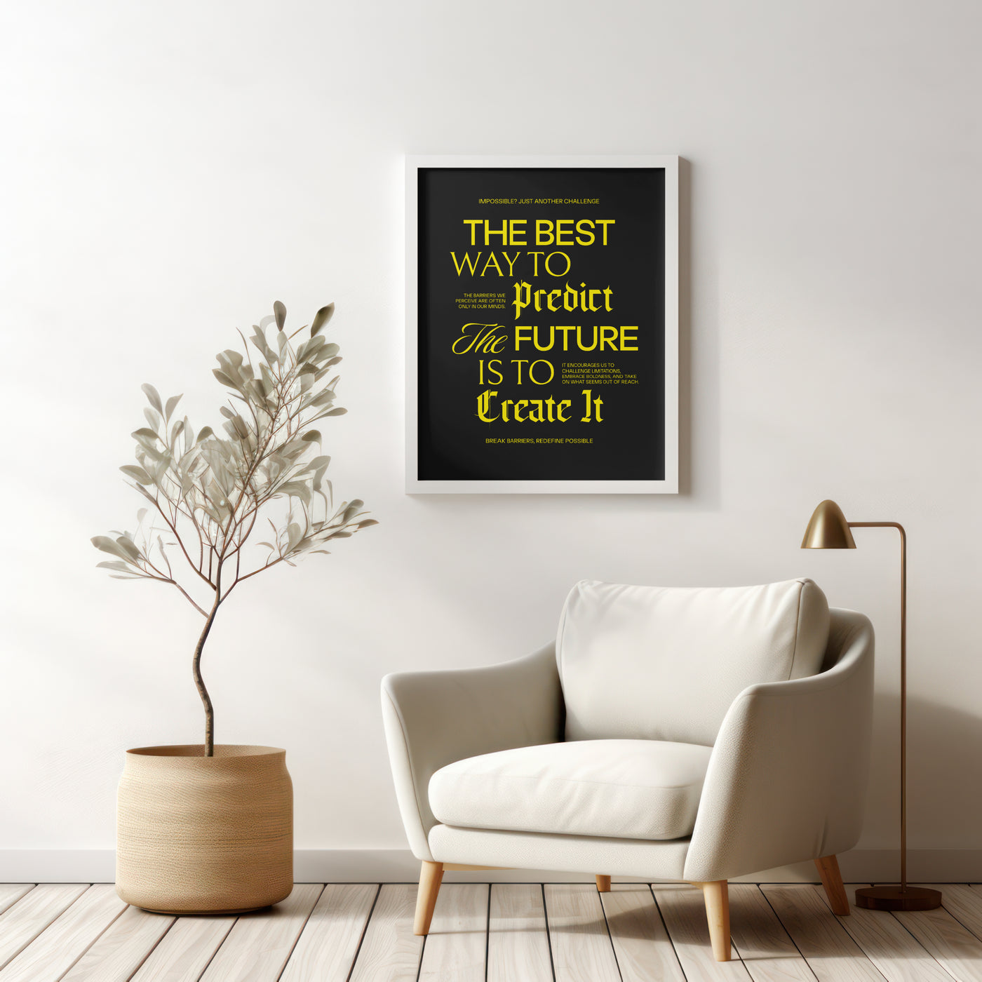 Printable Motivational Digital Wall Art - Future