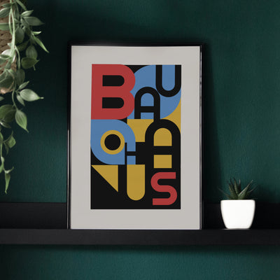 Printable Modern Digital Wall Art  - Bauhaus II
