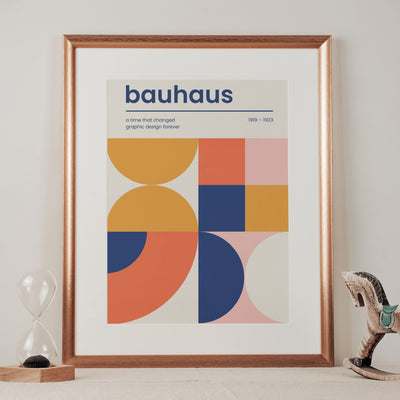 Printable Modern Digital Wall Art  - Bauhaus