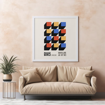 Printable Modern Digital Wall Art  - Symmetry