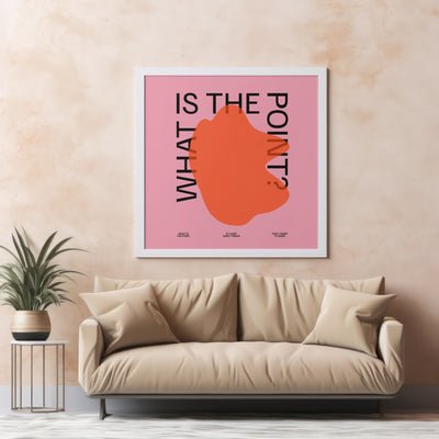 Printable Modern Digital Wall Art  - Point