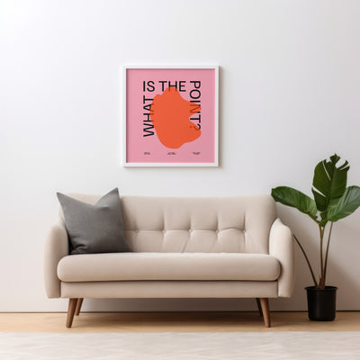 Printable Modern Digital Wall Art  - Point