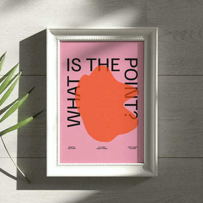 Printable Modern Digital Wall Art  - Point