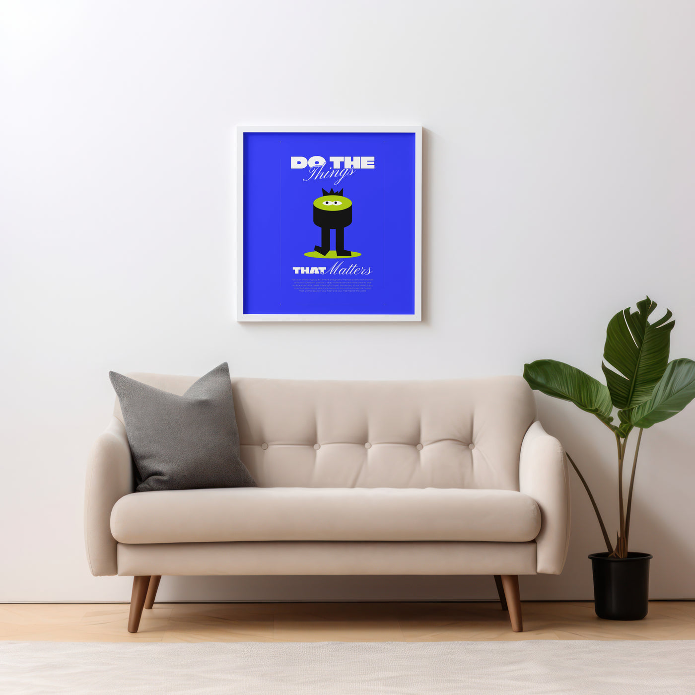 Printable Modern Digital Wall Art - Do the Things