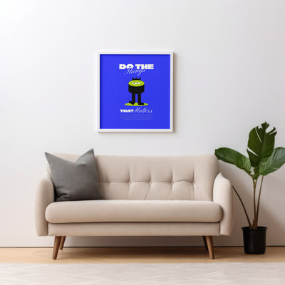 Printable Modern Digital Wall Art - Do the Things
