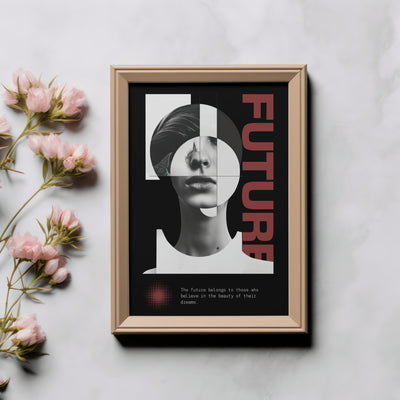 Printable Modern Digital Wall Art - Future