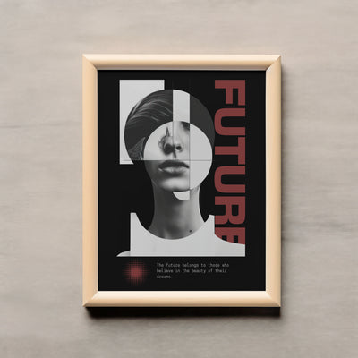 Printable Modern Digital Wall Art - Future
