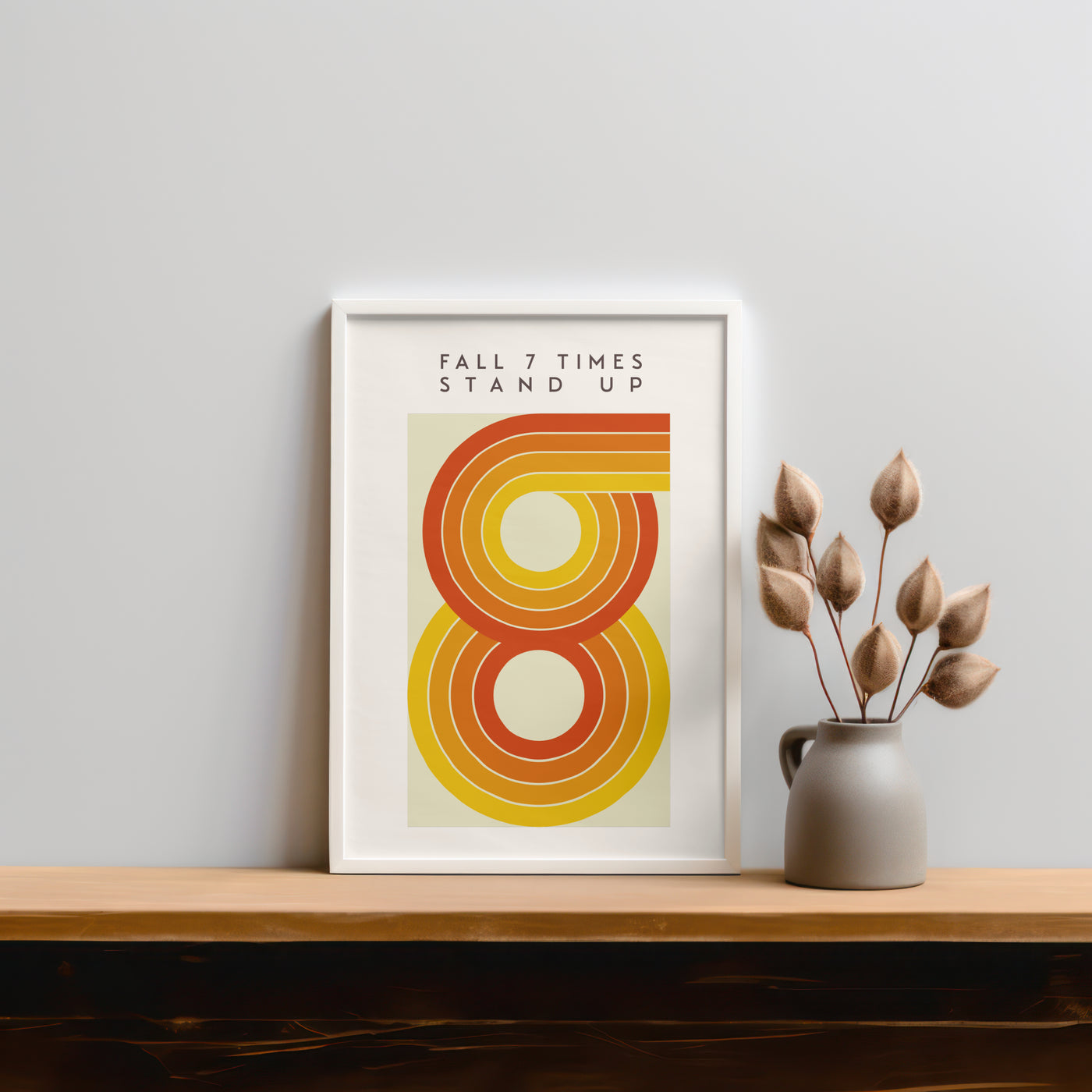 Printable Modern Digital Wall Art  - Stand Up