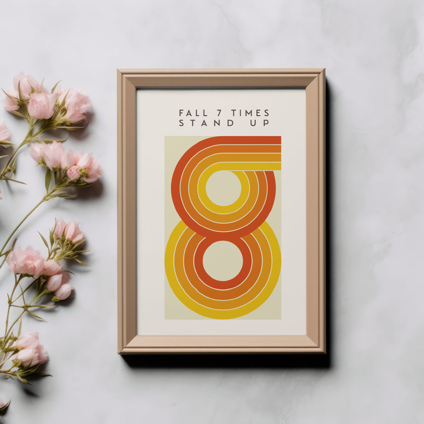 Printable Modern Digital Wall Art  - Stand Up