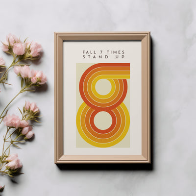 Printable Modern Digital Wall Art  - Stand Up
