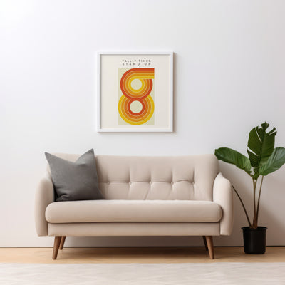 Printable Modern Digital Wall Art  - Stand Up