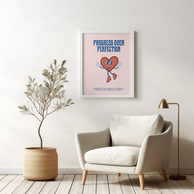 Printable Motivational Digital Wall Art - Progress