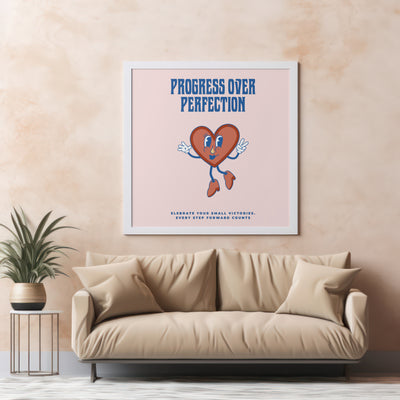 Printable Motivational Digital Wall Art - Progress