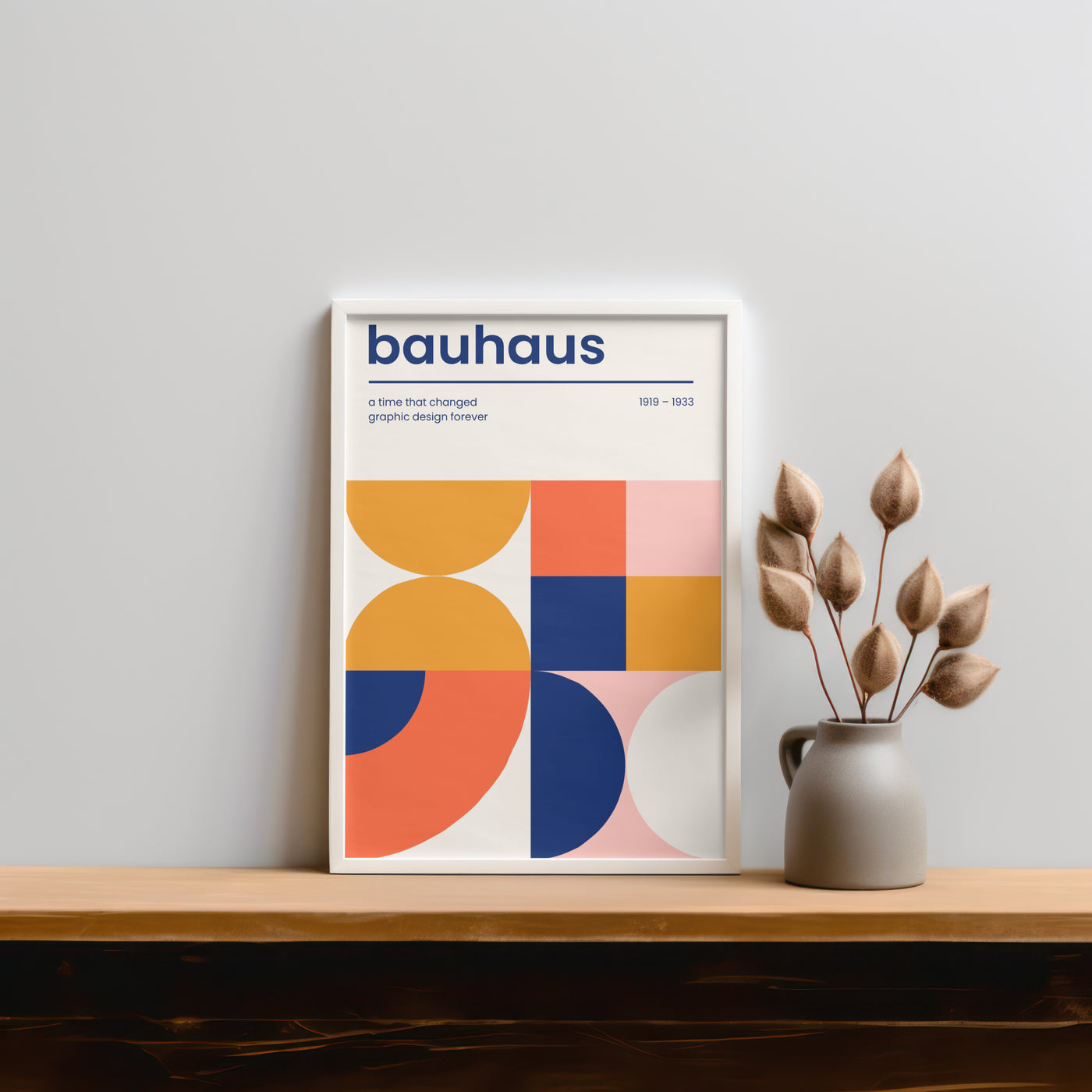 Printable Modern Digital Wall Art  - Bauhaus