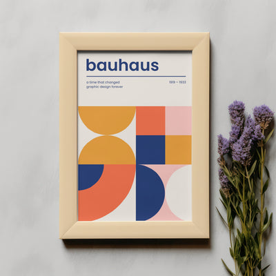 Printable Modern Digital Wall Art  - Bauhaus
