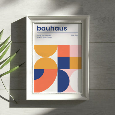 Printable Modern Digital Wall Art  - Bauhaus