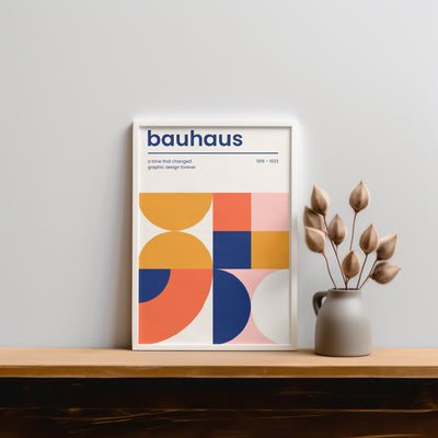 Printable Modern Digital Wall Art  - Bauhaus