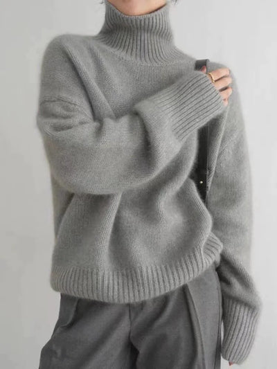 Linea Cashmere Turtleneck Sweater