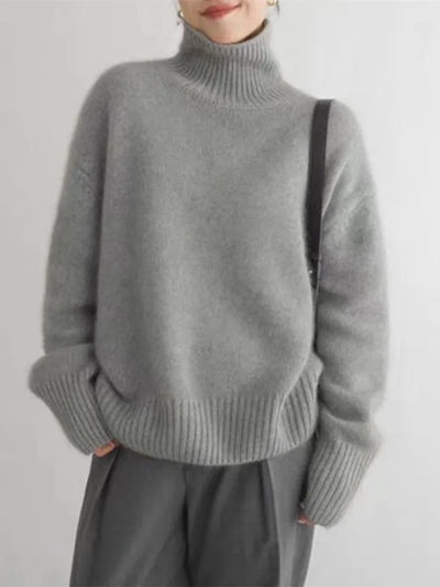 Linea Cashmere Turtleneck Sweater