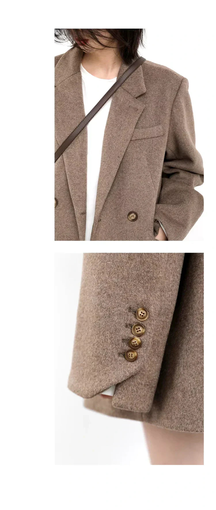 Sali | Mid-length wool coat