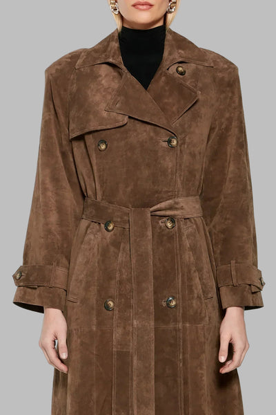 CHANTAL - Classic Belted Trench Coat
