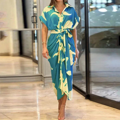 VICKY | CASUAL PRINTED DRESS