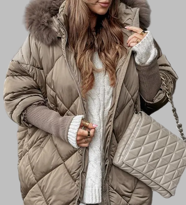 KARINA™ - Quilted Luxe Winter Jacket