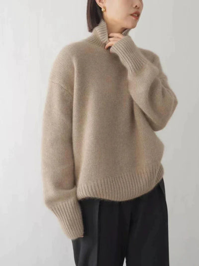 Linea Cashmere Turtleneck Sweater