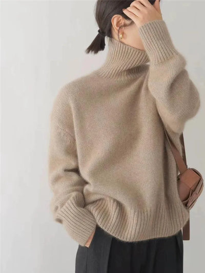 Linea Cashmere Turtleneck Sweater