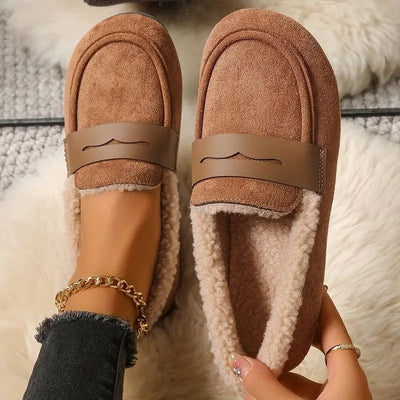 Magda - Winter Fleece-Lined Moccasins