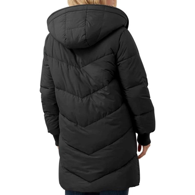 Madison | Double-sided cotton hooded coat