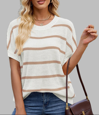 CRESENCIA™ – Cozy Soft Drape Sleeve Sweater Top