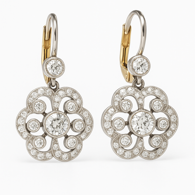 MATHU | STYLISH MANDALA EARRINGS