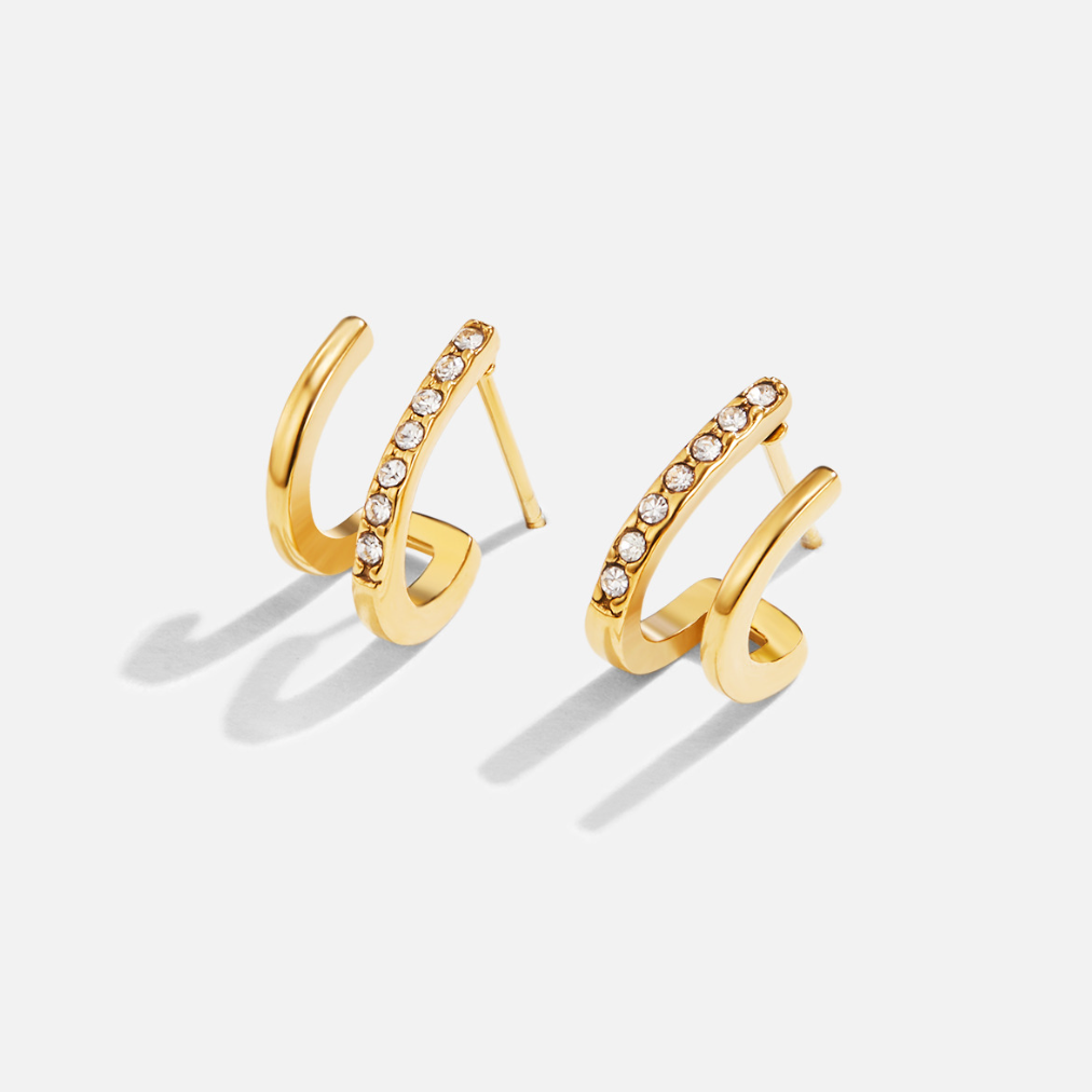 ROMINA | STYLISH CRYSTAL CLAW EARRINGS