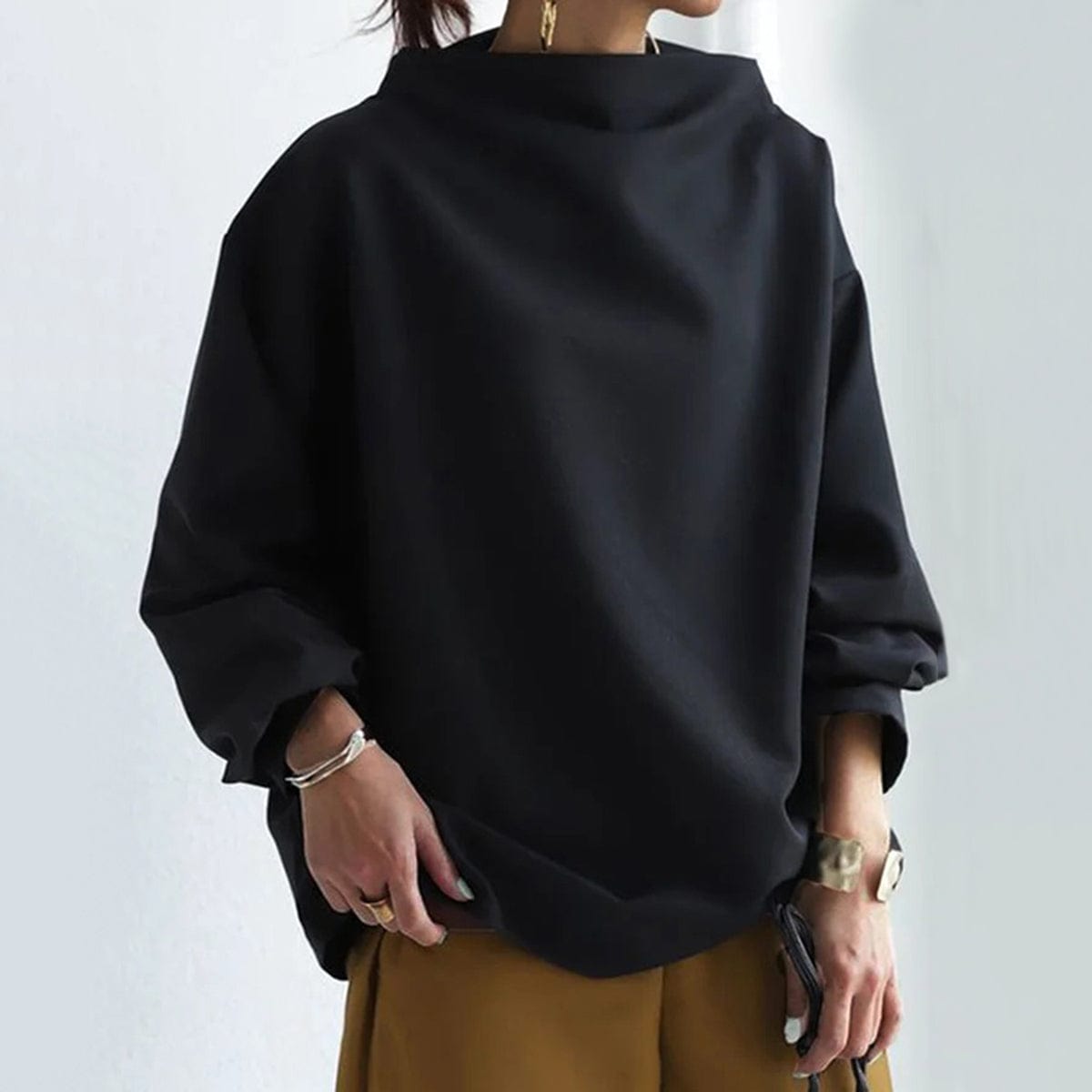 Gabriella | High Neck Sweater