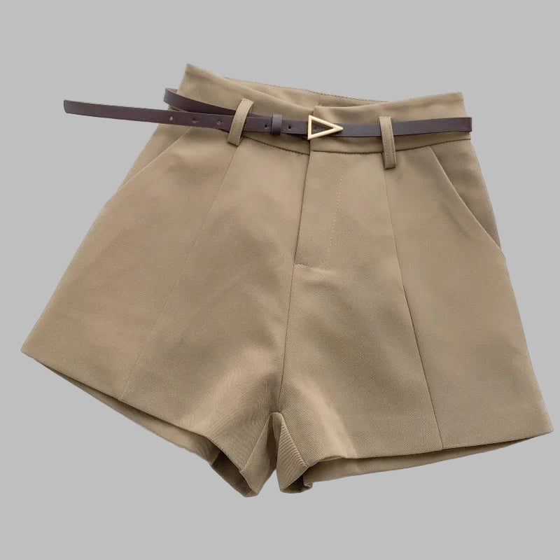 RACHELLE™ – Sleek High-Waist Shorts
