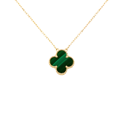 CLOVER NECKLACE | BLACK
