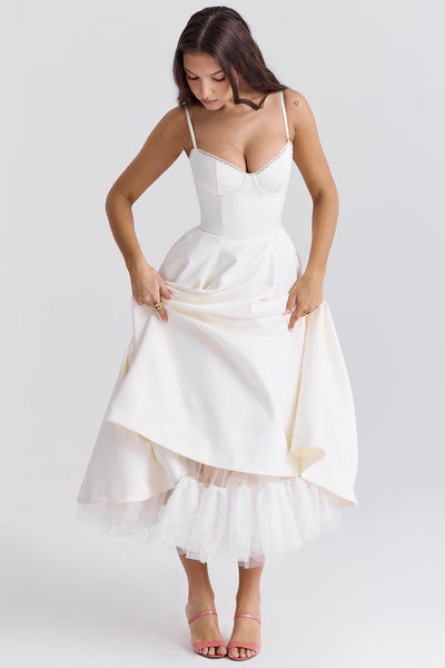 Aurelia | Ethereal Tulle Accent Dress