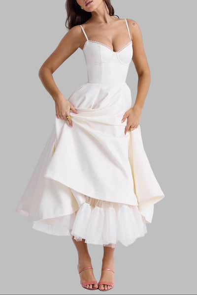 Aurelia | Ethereal Tulle Accent Dress