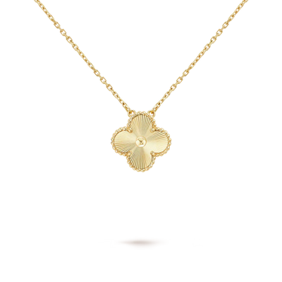 CLOVER NECKLACE | BLACK