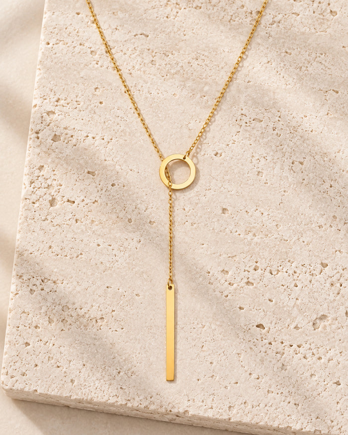 Axis Lariat Necklace