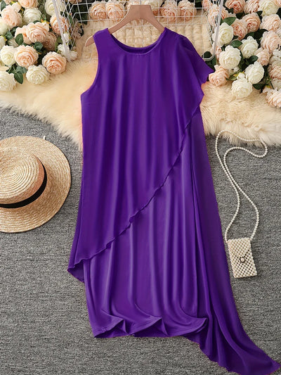 ADDIE | TIMELESS SLEEVELESS MIDI DRESS