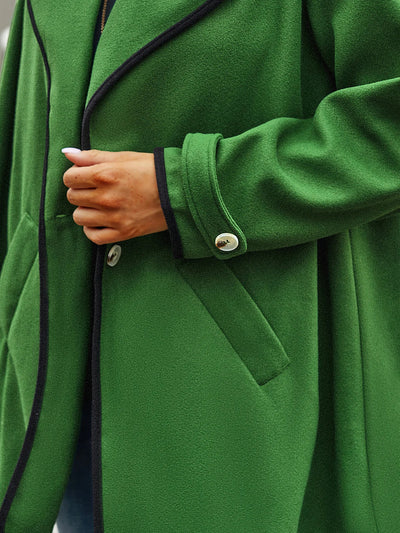 Synthia | Long Shawl Collar Coat