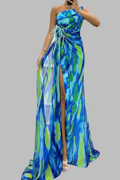 LINA | COLORFUL MAXI DRESS