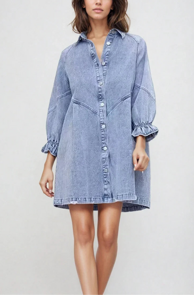 The Effortless Denim Dress